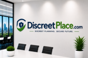 discreetplace premium privacy & secure platform domain name for sale