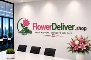 flowerdelivershop premium flower delivery domain name for sale