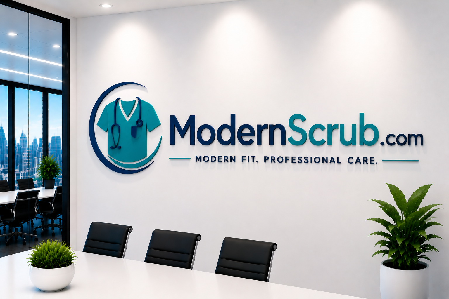 Health & Medical Domains ModernScrub.com logo