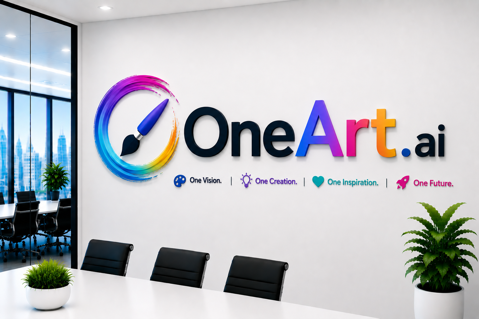 OneArt.ai logo